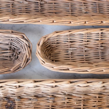 Vintage Baguette Basket