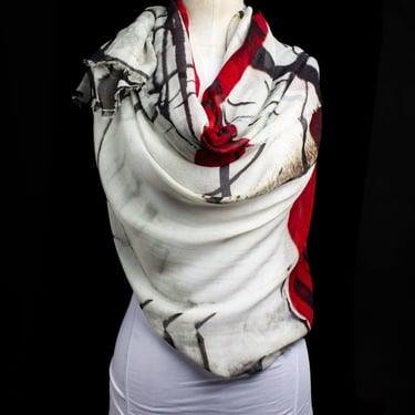 Colmar Collectors Scarf | Isabelle Gougenheim | Modal and Silk | 54”x54” 