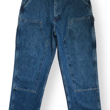 Vintage 90s/00s Carhartt Double Knee/Double Front Denim Medium Wash Work Jeans Size W36 L32 