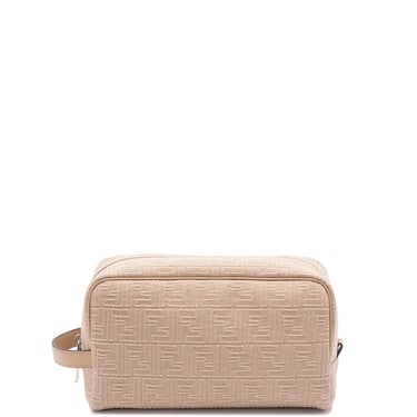 Fendi Men Large `Denim Ff` Beauty Case