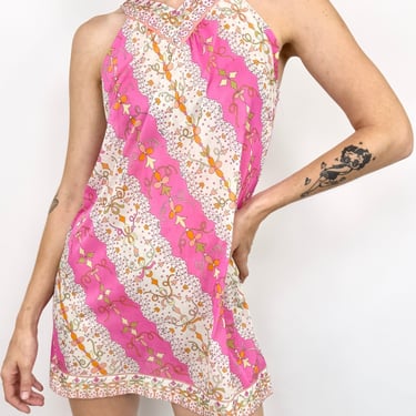 Emilio Pucci For Form Fit Rogers Too Hot To Trot Mini Slip Dress