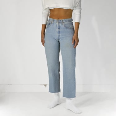 Vintage Levi's 501 Jeans 29” Waist | Straight Leg 100% Cotton Denim | Tag W31 x L34 