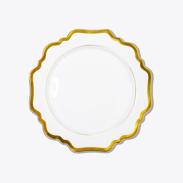 Anna's Antique Dinner Plate | Rent | Gold