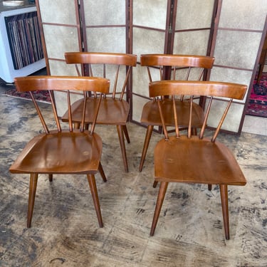 Mid Century Maple Dining Chairs Designed by Paul McCobb for Planner Group
