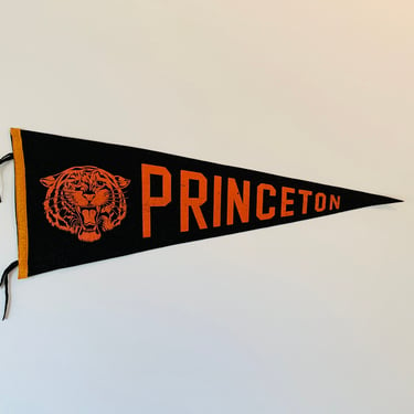 Vintage Princeton University Full Size Pennant 