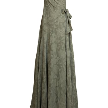 Hutch - Sage Green Floral Wrap Maxi Dress Sz L