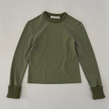 Vintage Archive Miu Miu FW 1999 Green Sweater XXS/XS 