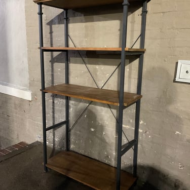 Industrial Style Bookcase, Missing Shelf