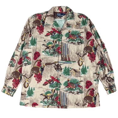 Vintage Polo Ralph Lauren "Quail Hunting" Loop Collar Shirt