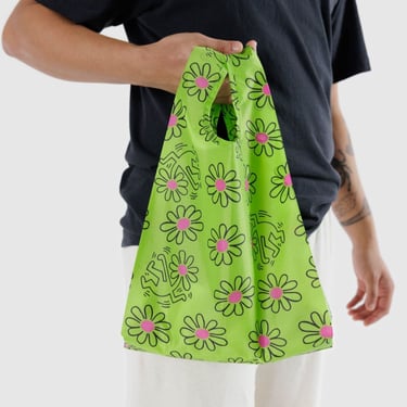 Baby Baggu Reusable Tote - Keith Haring Flower