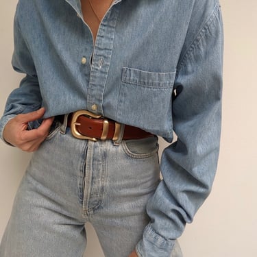 90s Denim Button Down