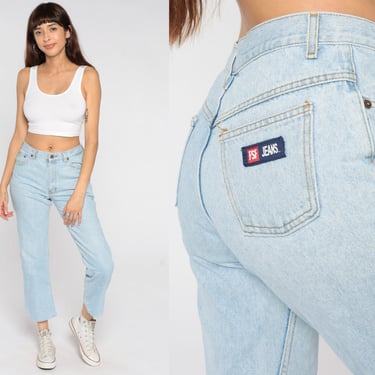 Light Blue Jeans Y2K Light Wash Mid Rise Jeans Straight Leg Denim Retro Basic Pants Summer Streetwear FSF Jeans Vintage 00s 8 30 Medium 