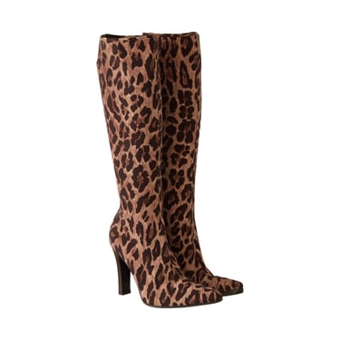 Dolce &amp; Gabbana Cheetah Print Boots