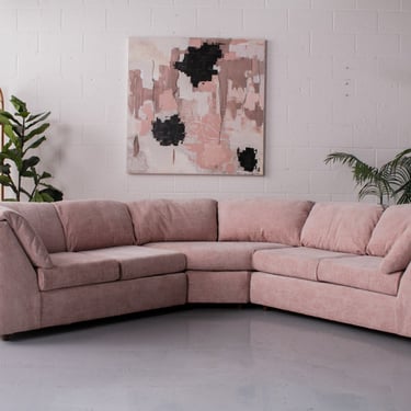 Post Modern Sectional Sofa New Upholstery