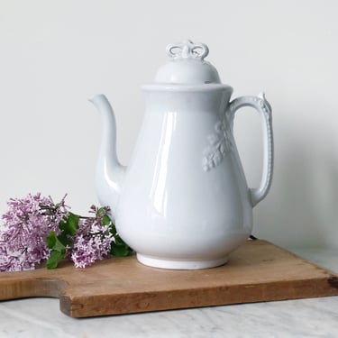 Antique Ironstone Teapot 