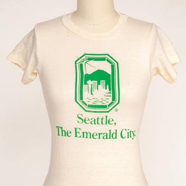 1980s T-Shirt Seattle Tee Shirt XS 