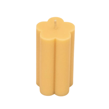 Honey Daisy Pillar Candle