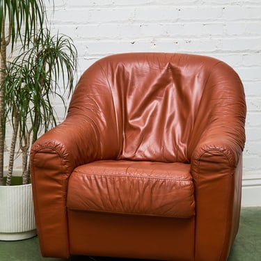 1970’s Leather Italian Chair