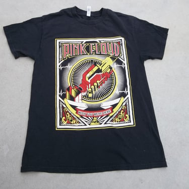 Vintage T-Shirt Pink Floyd Y2K 2000s Band Tee Unique Wish You Were Here Medium 