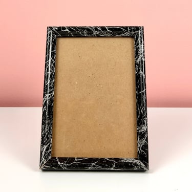 Faux Black Marble Photo Frame by Intercraft 