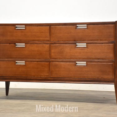 54” Basic Witz Walnut Dresser 