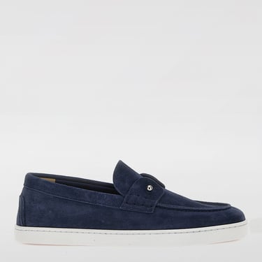 Christian Louboutin Loafers Men Blue Men