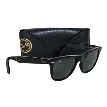 Ray Ban - Brown Tortoise Front w/ Red Leg Sunglasses