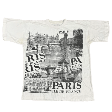 Vintage Paris ILE De France &quot;Souvenir&quot; T-Shirt
