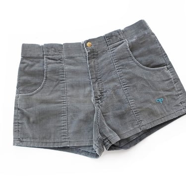 vintage OP shorts / corduroy shorts / 1970s grey OP Longrider corduroy shorts Medium 32 