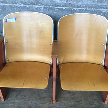 Vintage H.S. Auditorium Seats (Seattle)