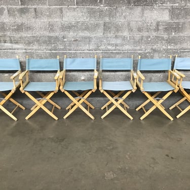 Folding Director Chairs (6 pc) (Seattle)