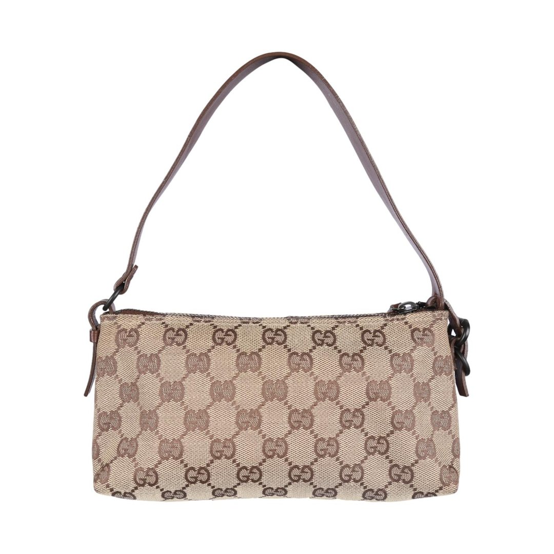 Gucci Brown Logo Mini Shoulder Bag | Treasures of NYC | New York, NY