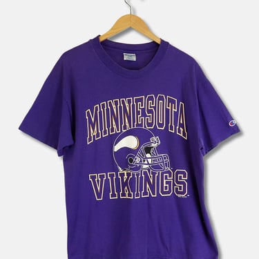 Vintage 1994 Nfl Purple Minnesota Vikings T Shirt Sz L