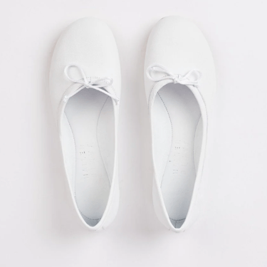 The Ballet Slipper in White