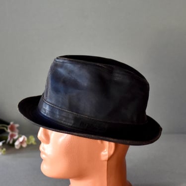 Vintage Mens Fedora Hat Stetson Retro Hat 