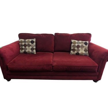 Red Loveseat