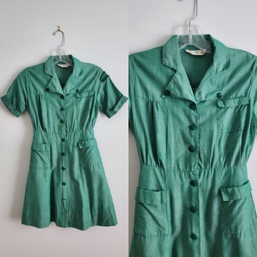 1940s Girl Scout Uniform - 40s Uniform - 40s Vintage Size XXS/XS 