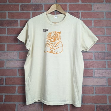 Vintage 70s The Bronx Zoo ORIGINAL Graphic Tee - Extra Large (fits Large) 