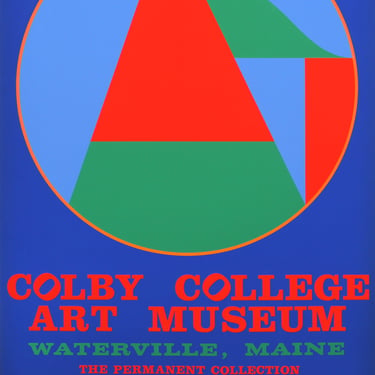 Robert Indiana, Colby College Arts Museum, Screenprint Poster 