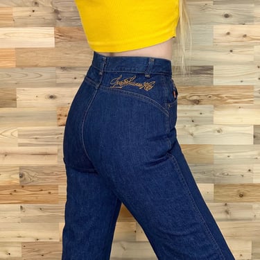 70s Levis High Waisted Vintage Jeans / Size 27 