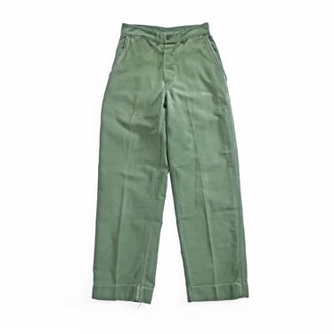 50’s USMC HBT Trousers P53 USMC P-53 HBT TROUSERS — Velour