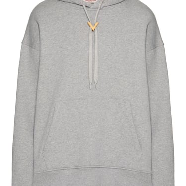 Valentino Men Vlogo Cotton Hoodie