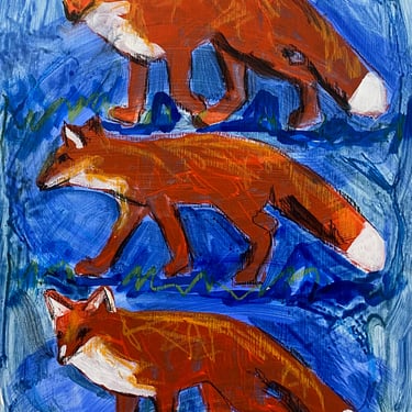 Moonlit Fox I