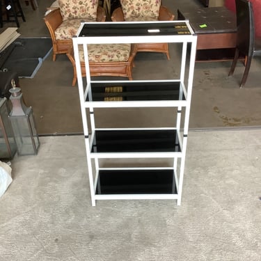 Small organizer with glass shelves