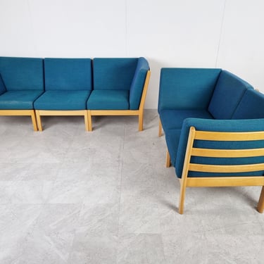 GE280 Modular sofa by Hans Wegner for Getama, 1980s - vintage modular sofa - mid century modern sofa 