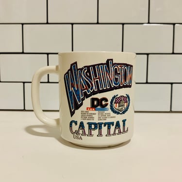 Washington DC Souvenir Mug, Travel Mug, State Souvenir Mug, Collector’s Mug, Washington DC Gift, DC Mug 