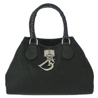 Christian Dior 2006 Black Lovely Trotter Tote Handbag