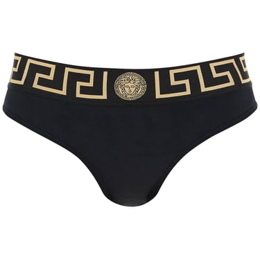 Versace Bikini Bottom With Greek Border Women