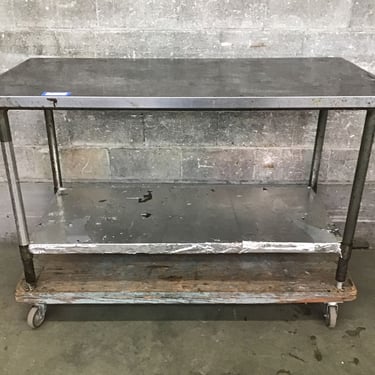 Big Stainless Prep Table (Seattle)