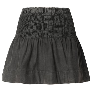 Isabel Marant Etoile Woman 'Pacifica' Grey Cotton Skirt